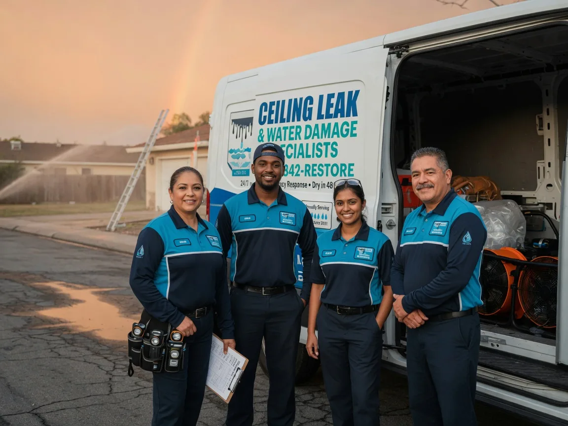 Ceiling Leak Cleanup company in Somerset, OH